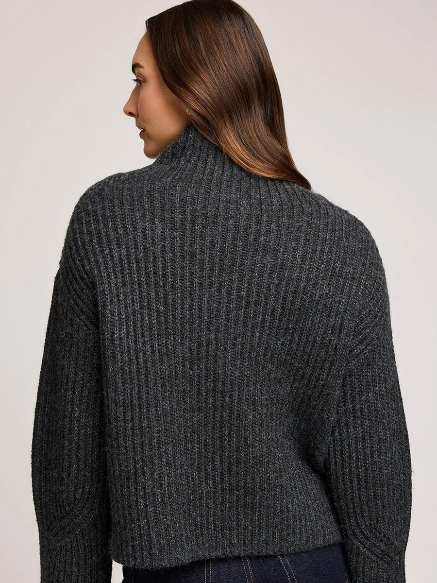 MARLOW SWEATER - HEATHER GREY SWEATER -