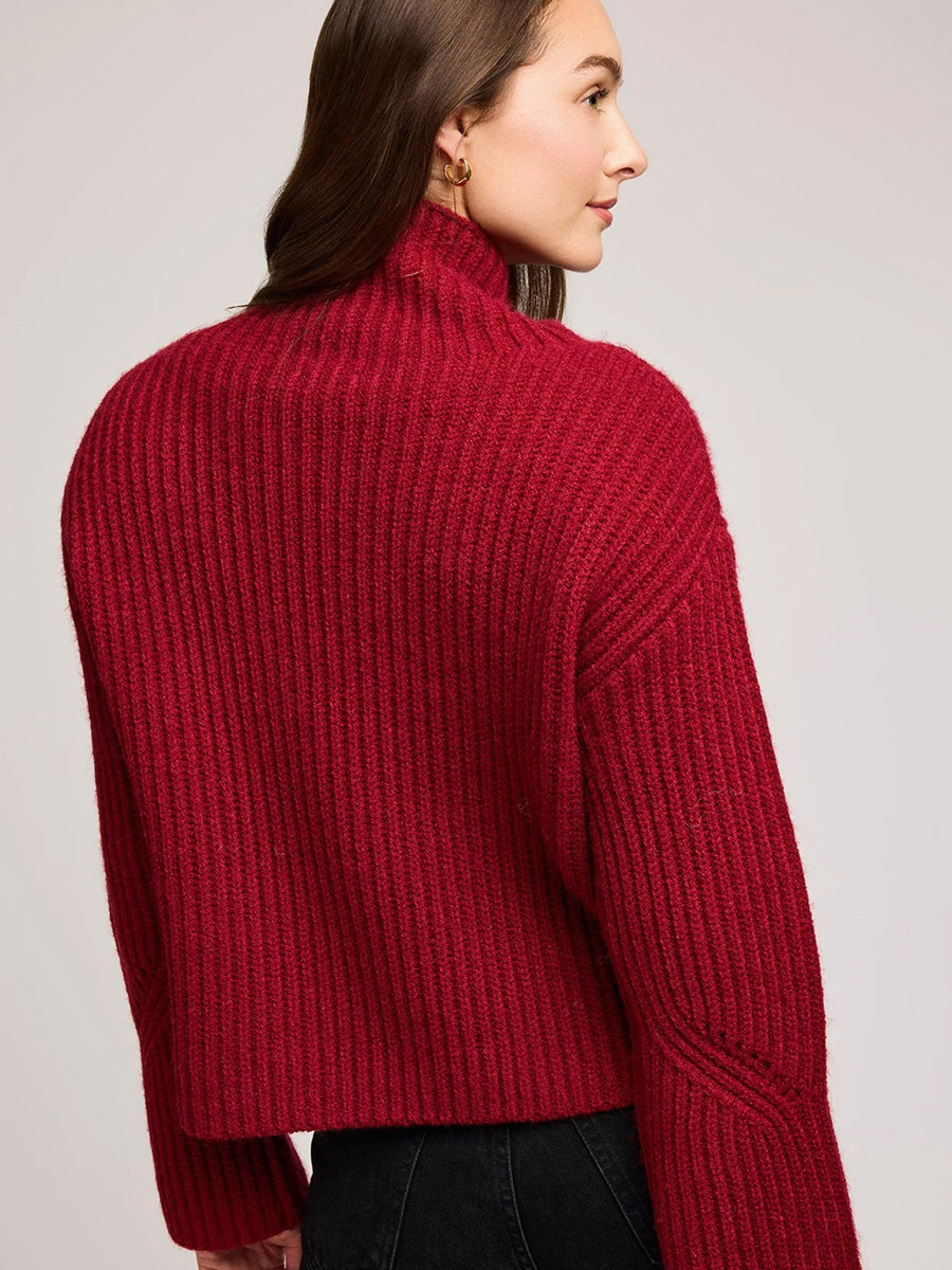MARLOW SWEATER - CRIMSON SWEATER -