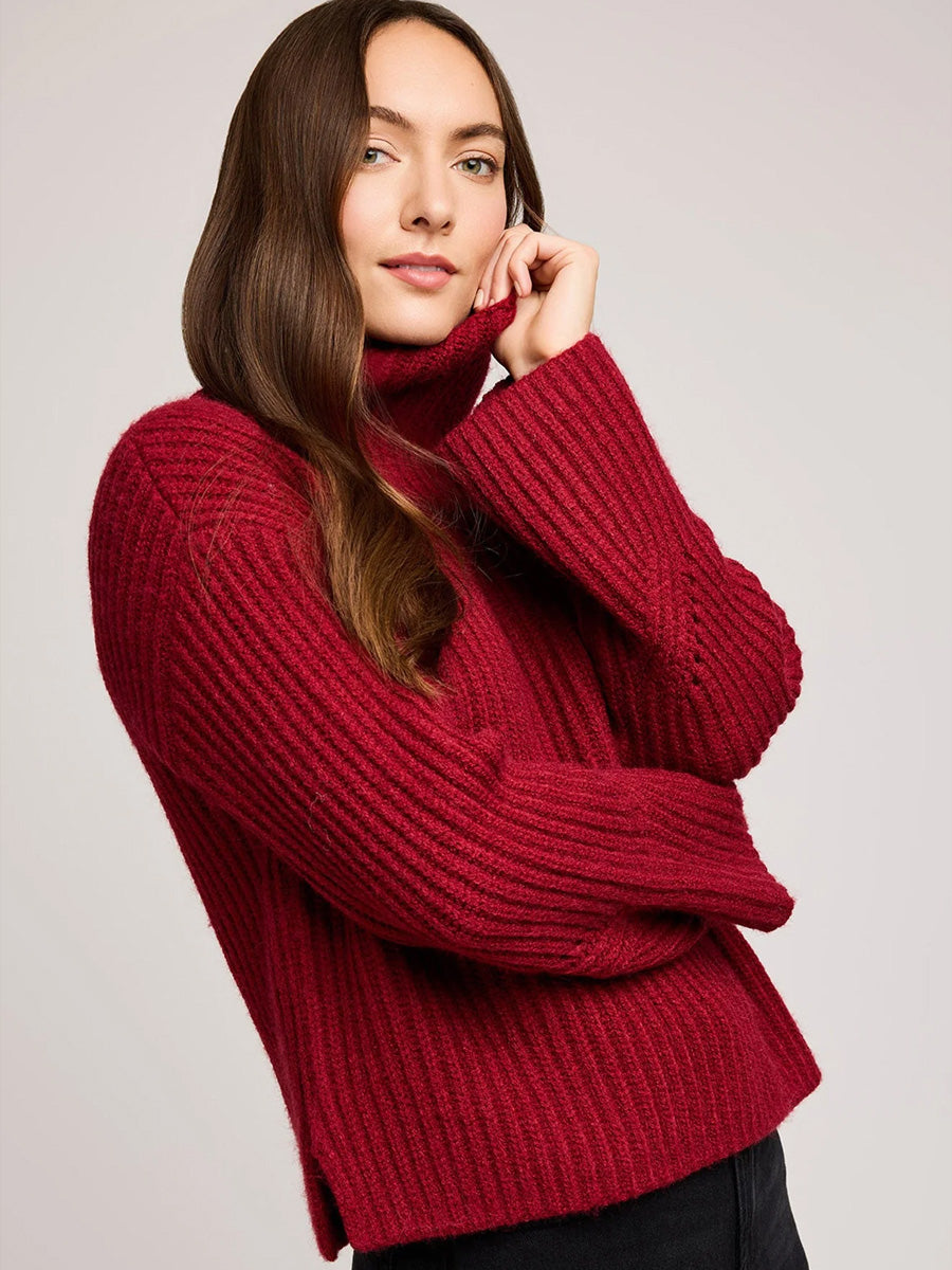 MARLOW SWEATER - CRIMSON SWEATER -