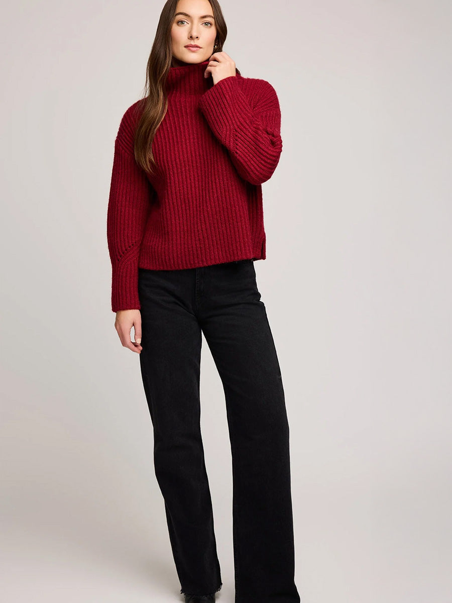 MARLOW SWEATER - CRIMSON SWEATER -