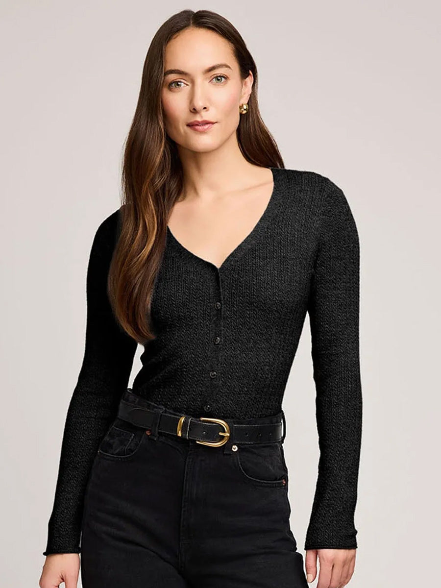 MIA SWEATER - BLACK SWEATER -