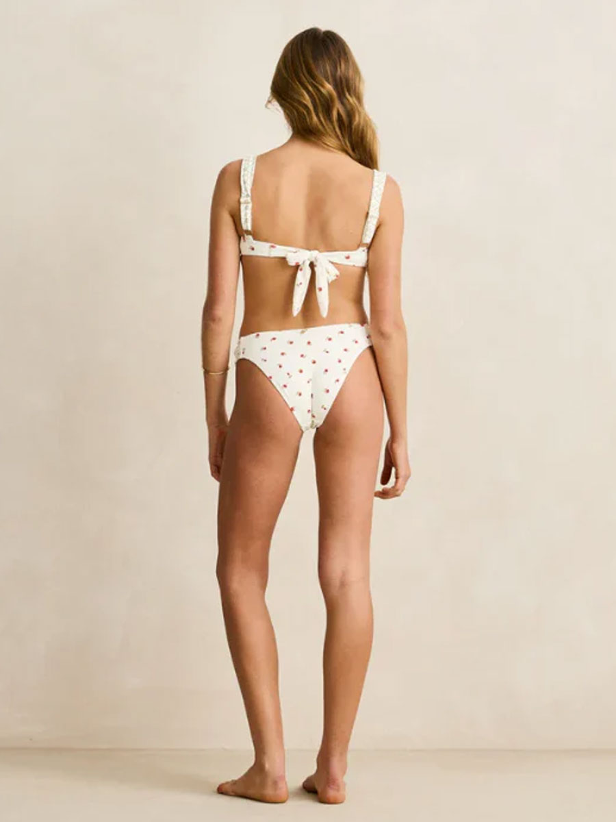 RHYTHM MILA SOFT STRAP BALCONETTE TOP - CREAM BIKINI RHYTHM