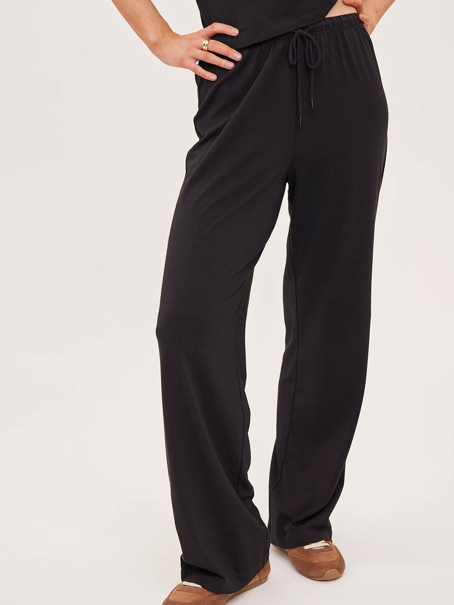 GENTLE FAWN MILO BOTTOM - BLACK PANTS GENTLE FAWN