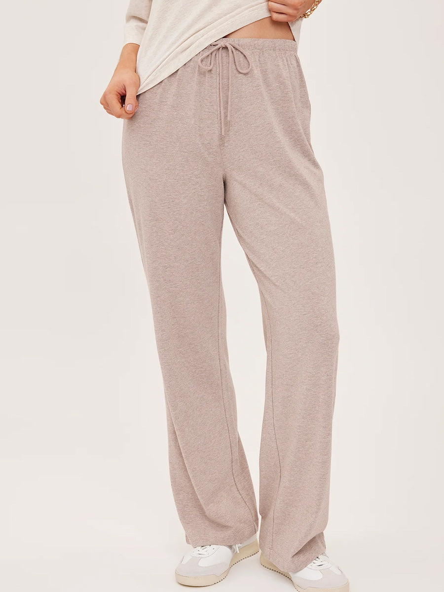 GENTLE FAWN MILO BOTTOM - HEATHER LATTE PANTS GENTLE FAWN