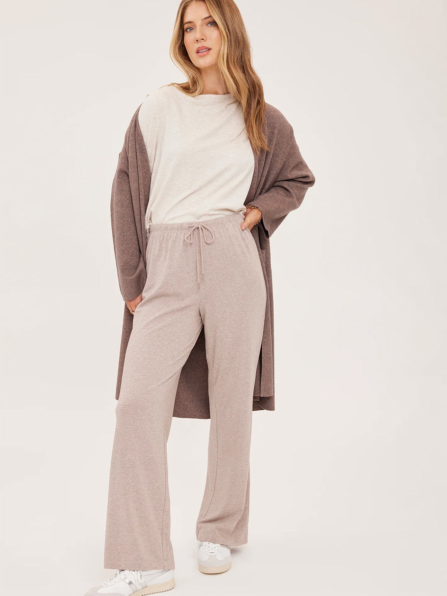 GENTLE FAWN MILO BOTTOM - HEATHER LATTE PANTS GENTLE FAWN