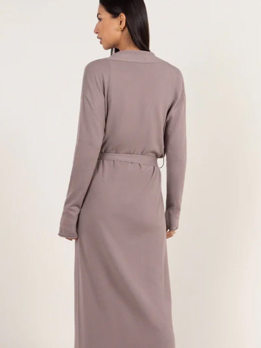 CHARLI SOFIA CARDIGAN - MINK SWEATERS CHARLI