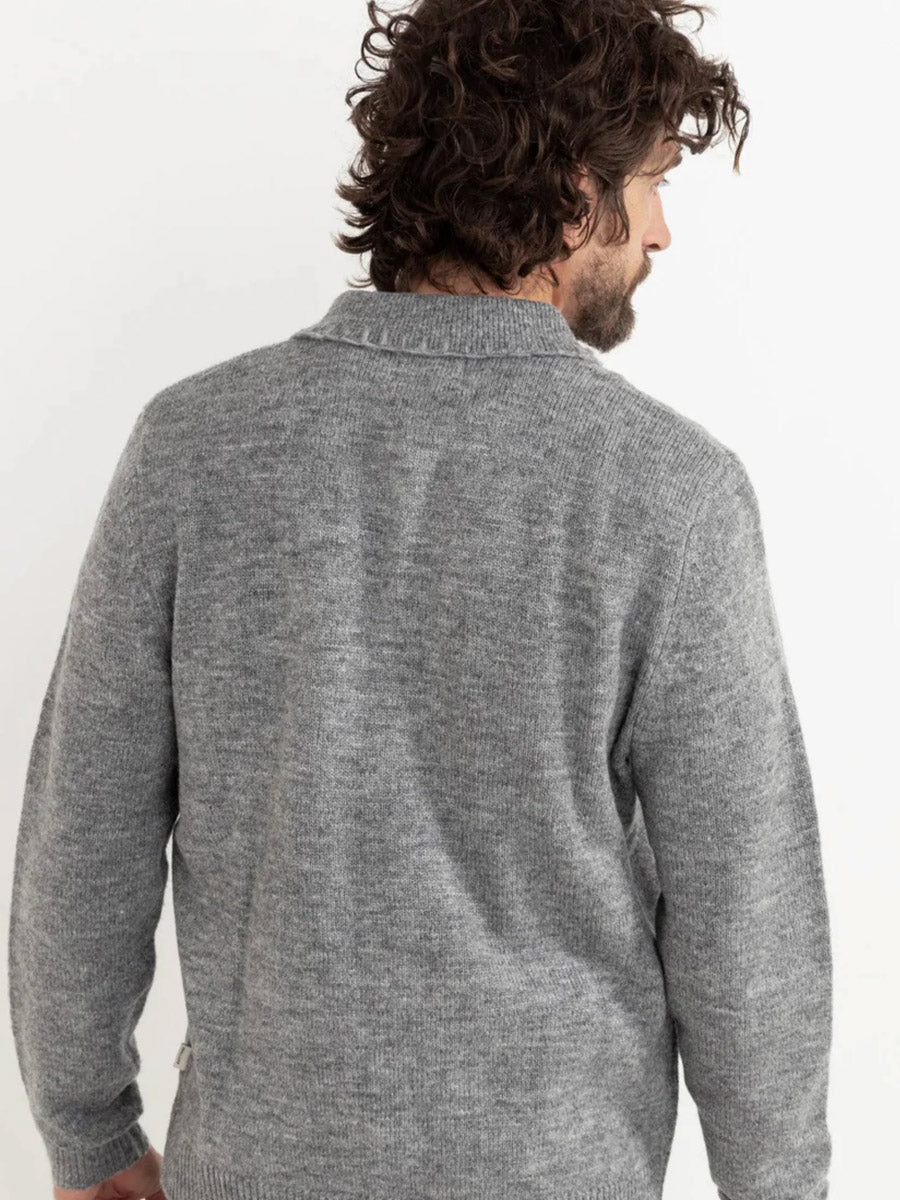 RHYTHM MOHAIR WHIP STITCH KNIT - GREY SWEATER -