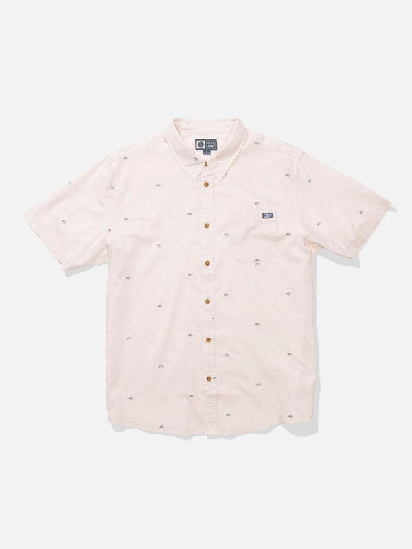 SALTY CREW CREW SHORT-SLEEVE BUTTON UP - NATURAL SHIRTS SALTY CREW