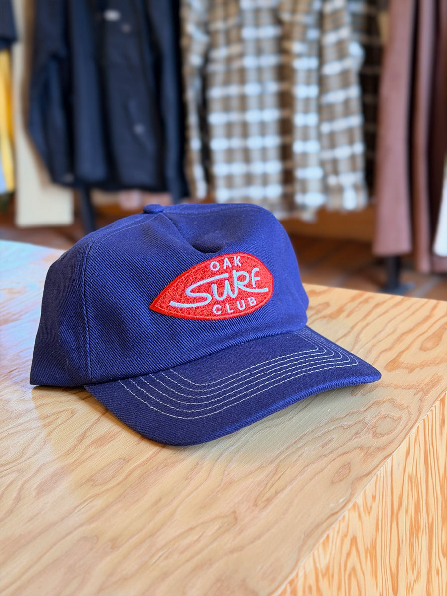 OAK SURF CLUB BIG OG HAT - NAVY HATS OAK SURF CLUB