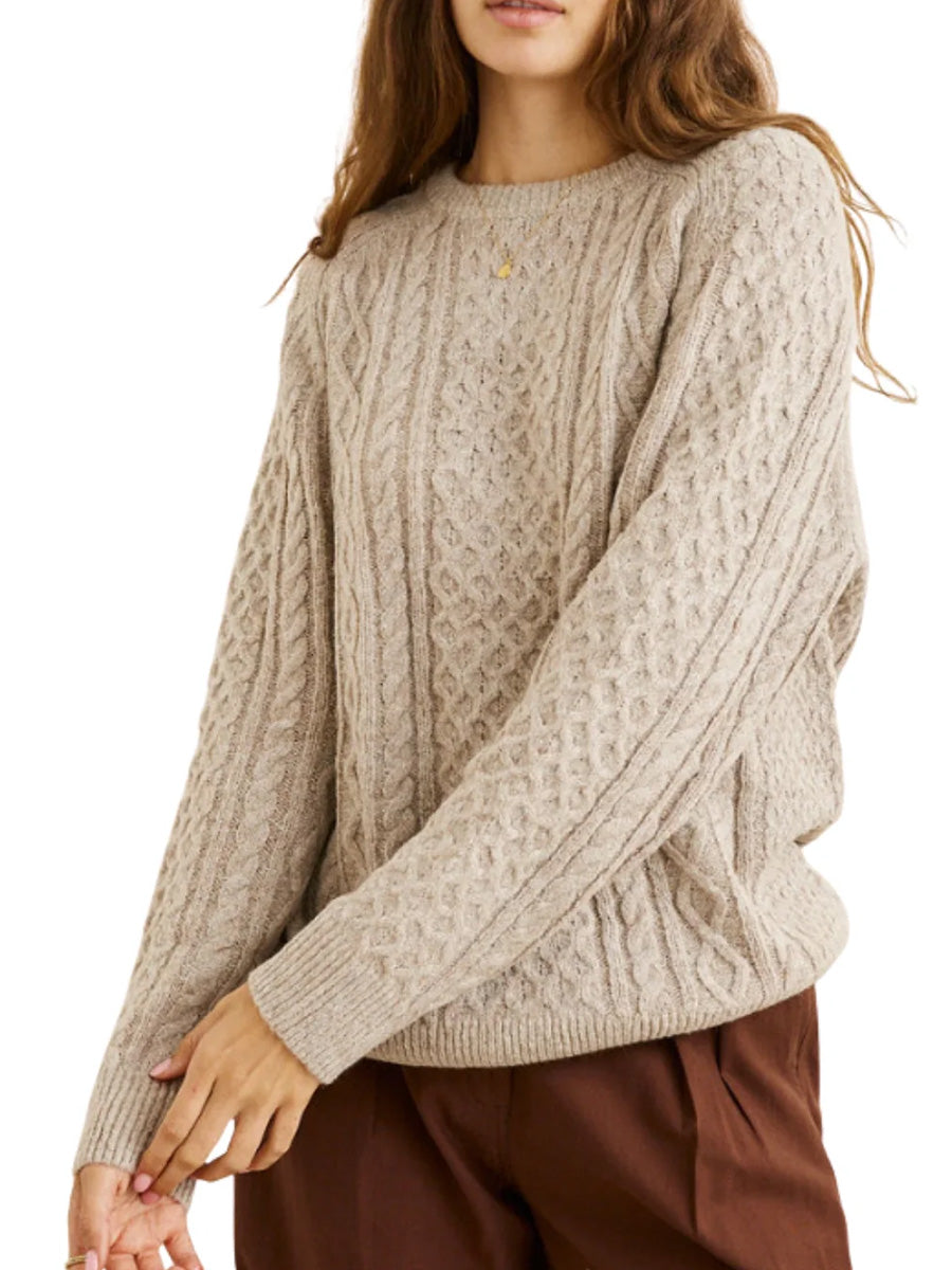RHYTHM MOHAIR OCEANSIDE KNIT - SAND