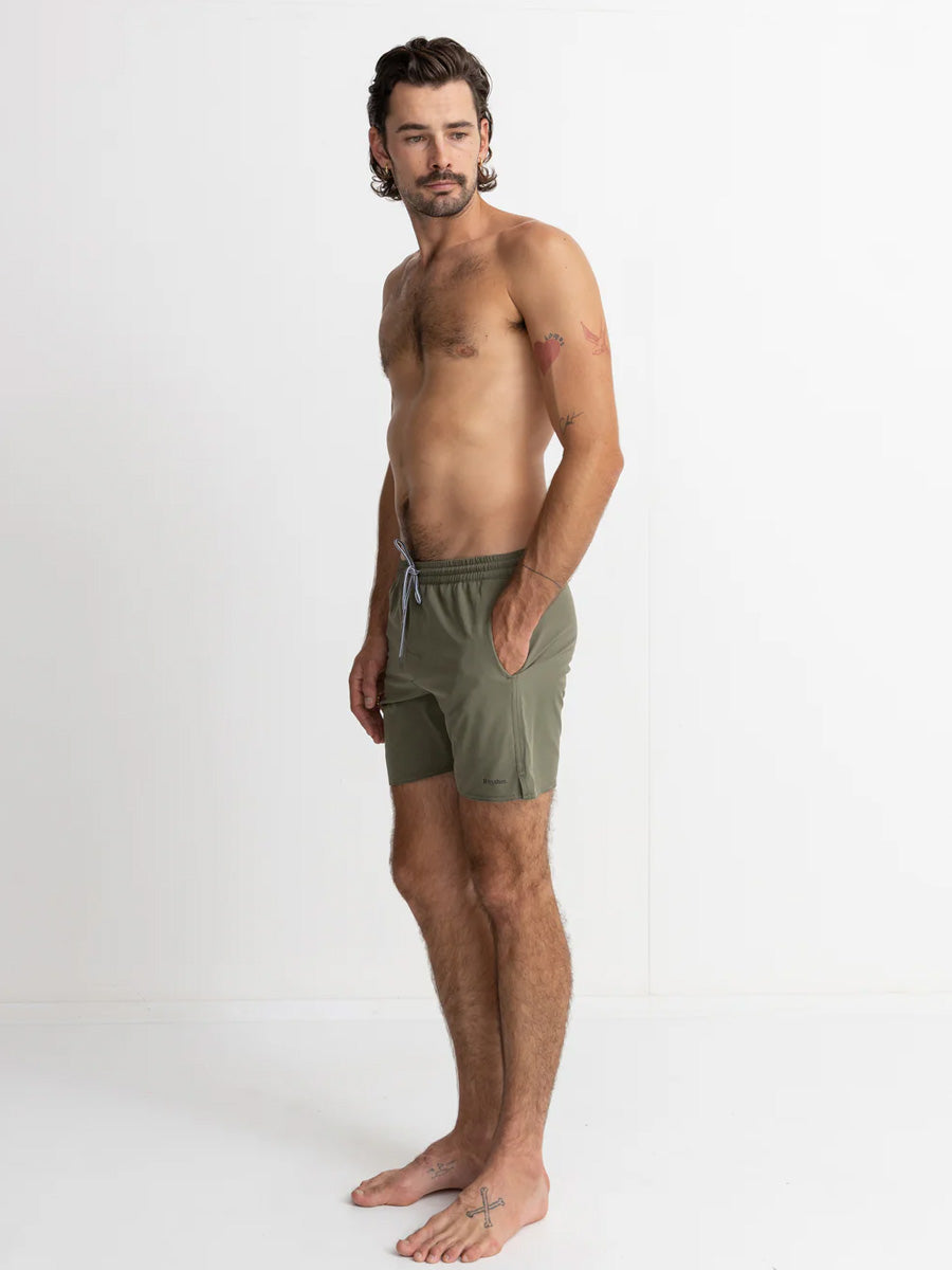 RHYTHM CLASSIC BEACH SHORT - OLIVE SHORTS RHYTHM