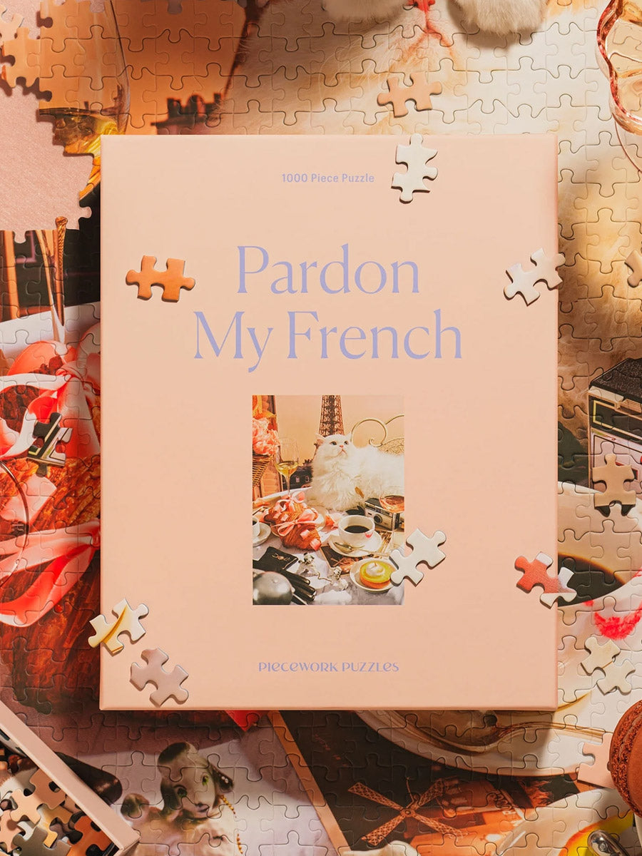 PIECEWORK PUZZLE - PARDON MY FRENCH