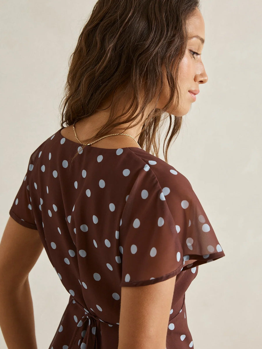 RHYTHM PENNY TOP - CHOCOLATE