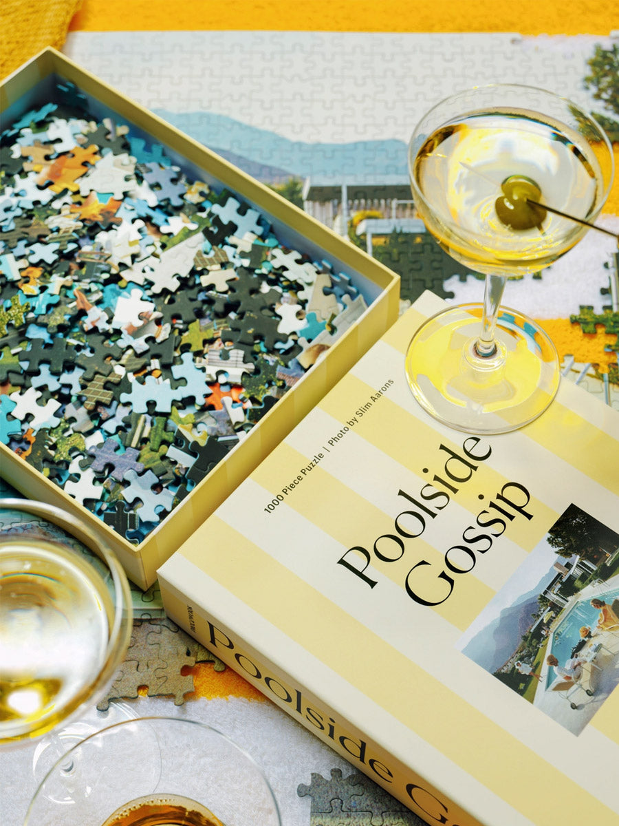 PIECEWORK PUZZLE - POOLSIDE GOSSIP