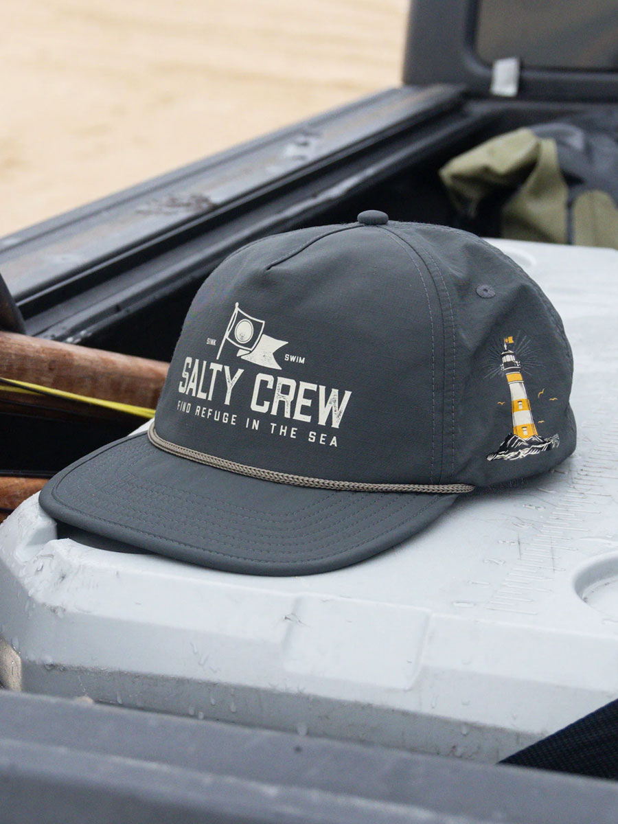 SALTY CREW FLAG DAY SNAPBACK HAT - PHANTOM HAT -