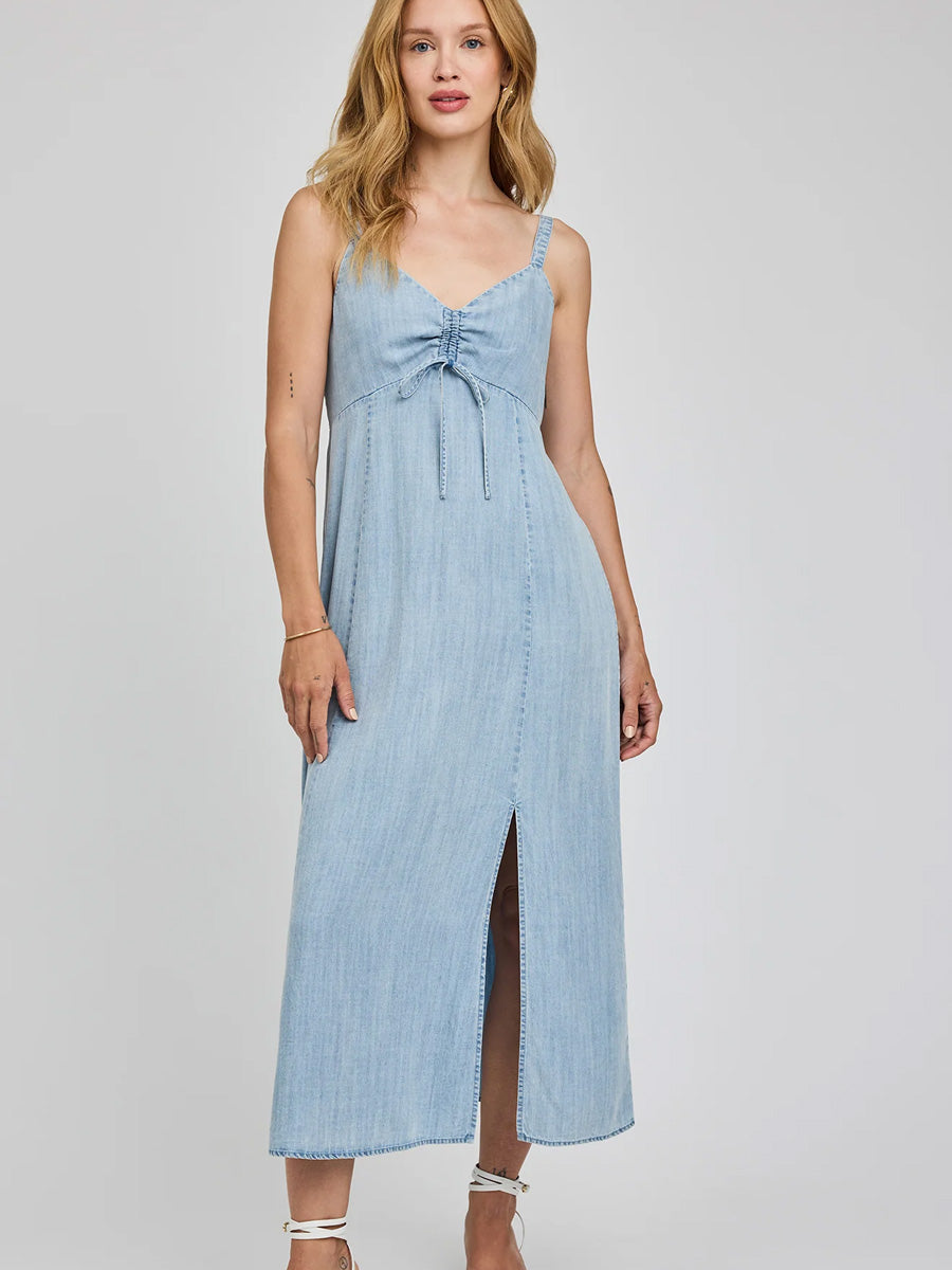 GENTLE FAWN RENATA DRESS - LIGHT BLUE DRESSES GENTLE FAWN