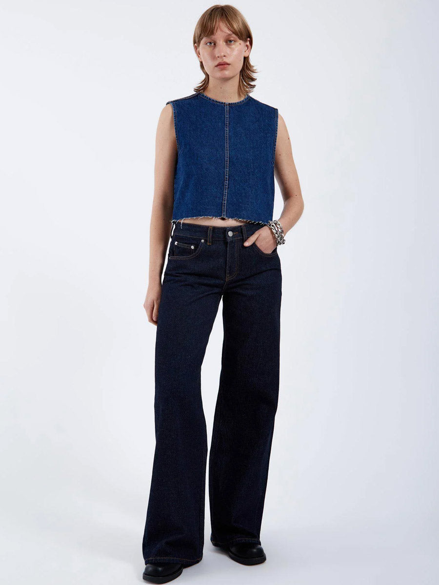 DR DENIM RHUE JEAN - STREAM RINSE JEANS -