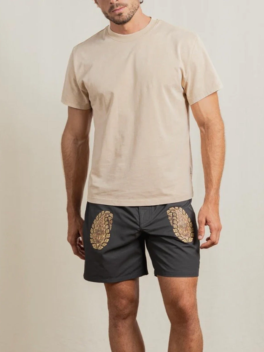 RHYTHM AWAKE BAND TSHIRT - SAND