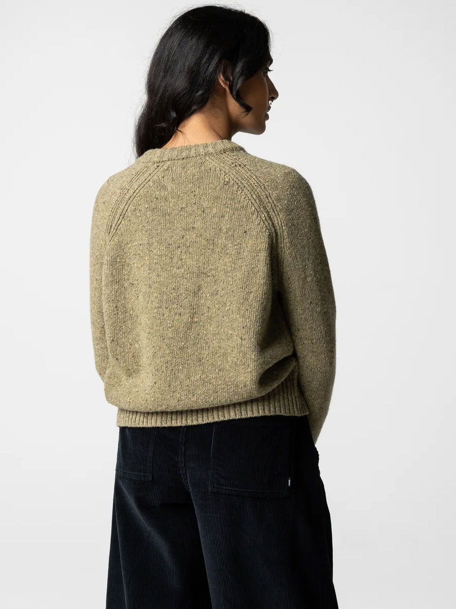 FINISTERRE FARNE CREW - SEAGRASS SWEATER -