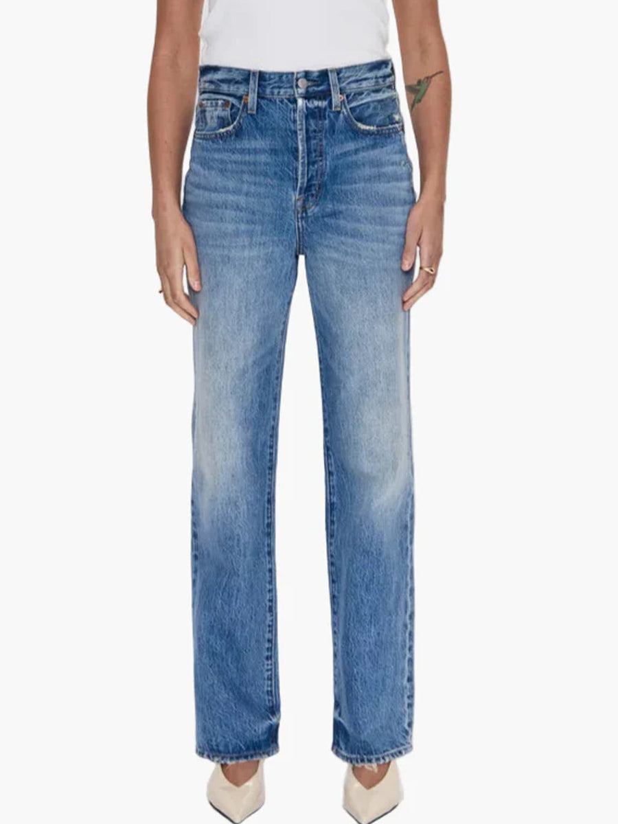 PISTOLA CASSIE SUPER HIGH RISE STRAIGHT JEAN - SERPENTINE VINTAGE JEANS -