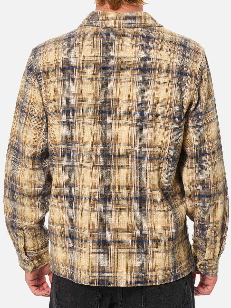 KATIN SHILOH FLANNEL - DARK BLUE SHIRT -