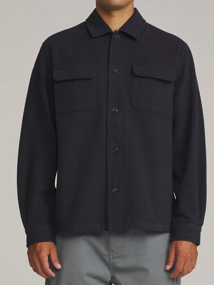 KATIN SHILOH FLANNEL - NAVY