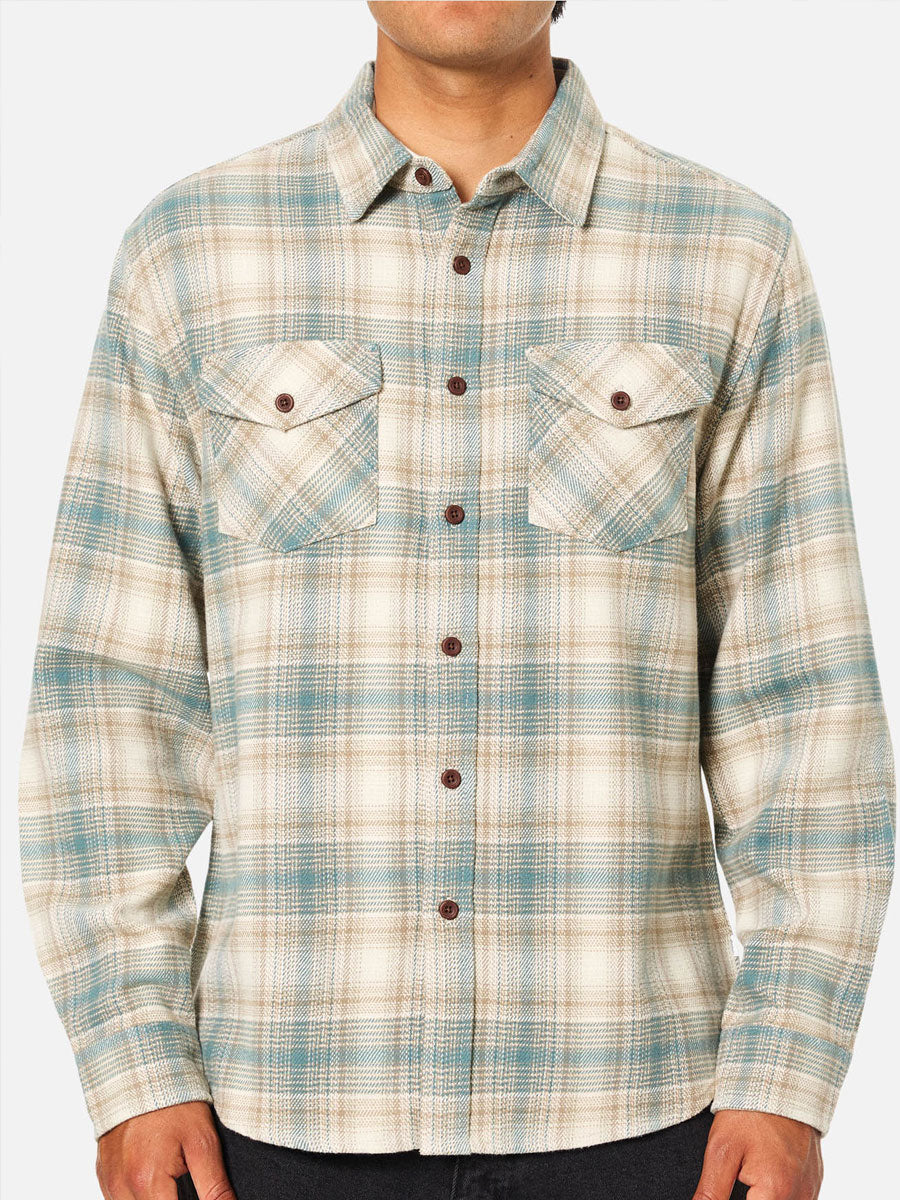 KATIN SIERRA FLANNEL - ATLANTIC GREEN SHIRT -
