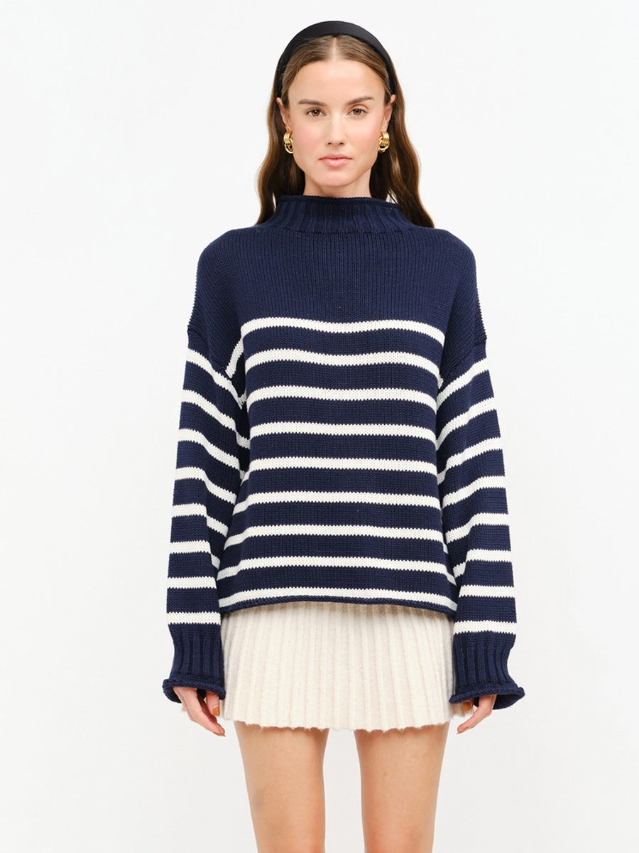 SKYLAR SWEATER - NAVY
