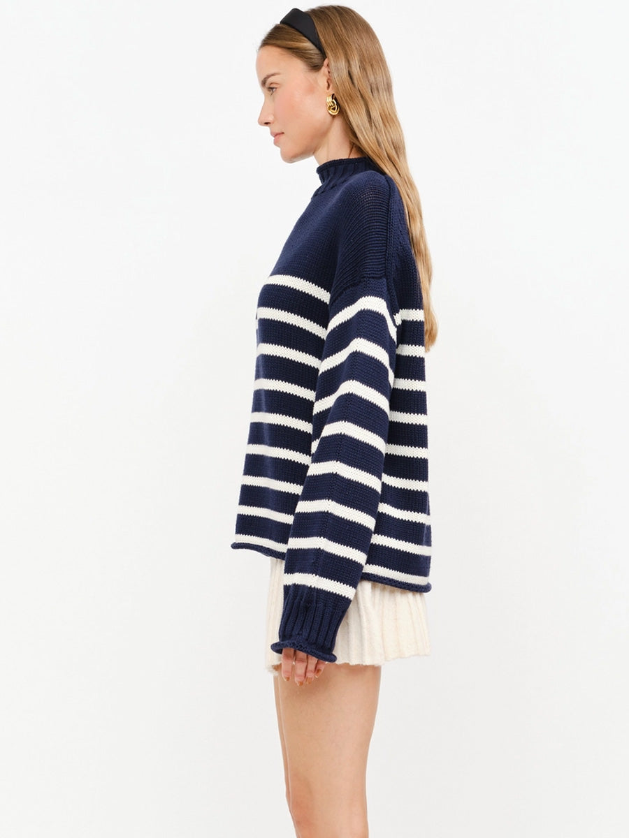 SKYLAR SWEATER - NAVY