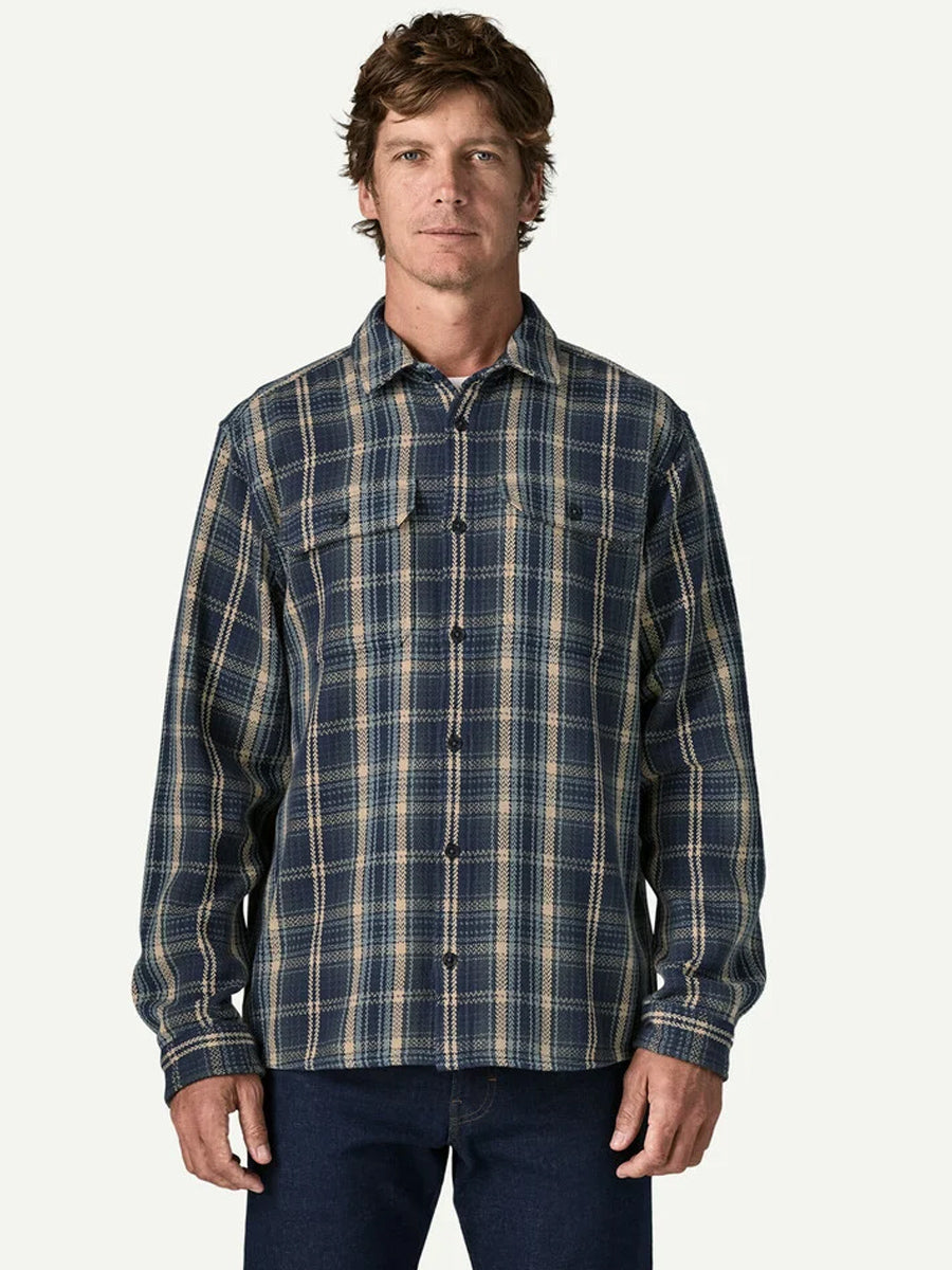 PATAGONIA M'S FJORD LOFT SHIRT - NEW NAVY