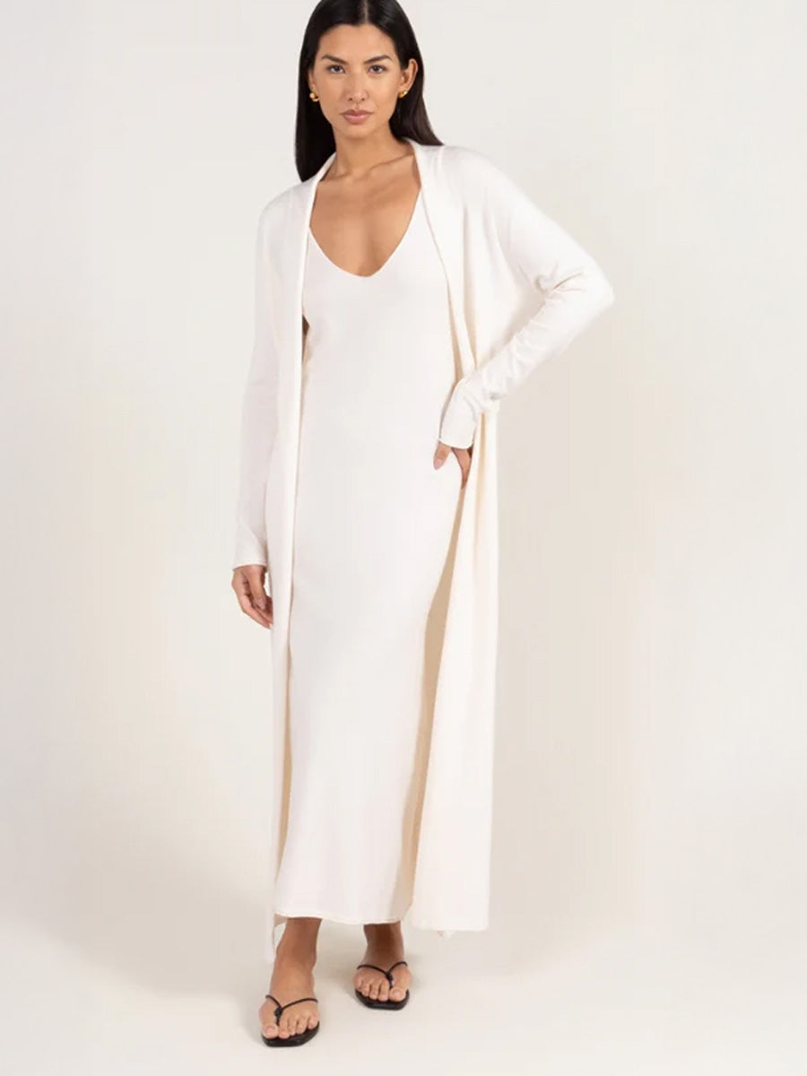 CHARLI SOFIA CARDIGAN - IVORY SWEATERS CHARLI