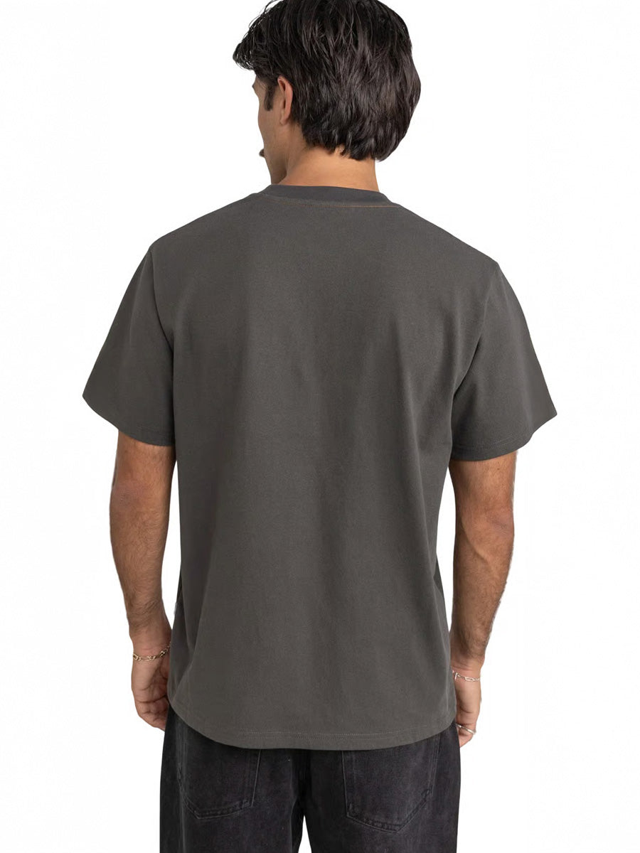 ASSEMBLY VINTAGE SHORT-SLEEVE TSHIRT - STONE BLUE