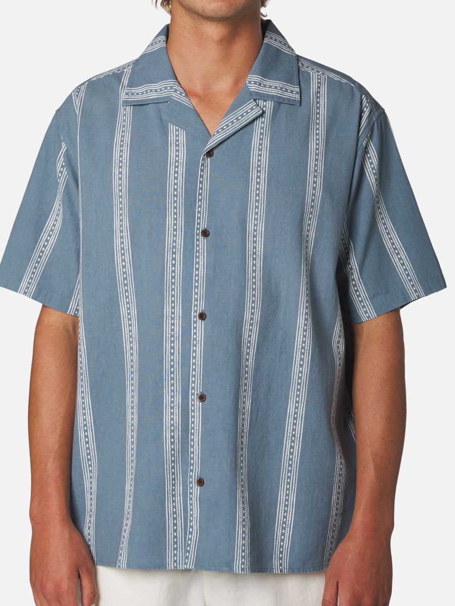 KATIN CEDAR SHIRT - TEMPEST BLUE