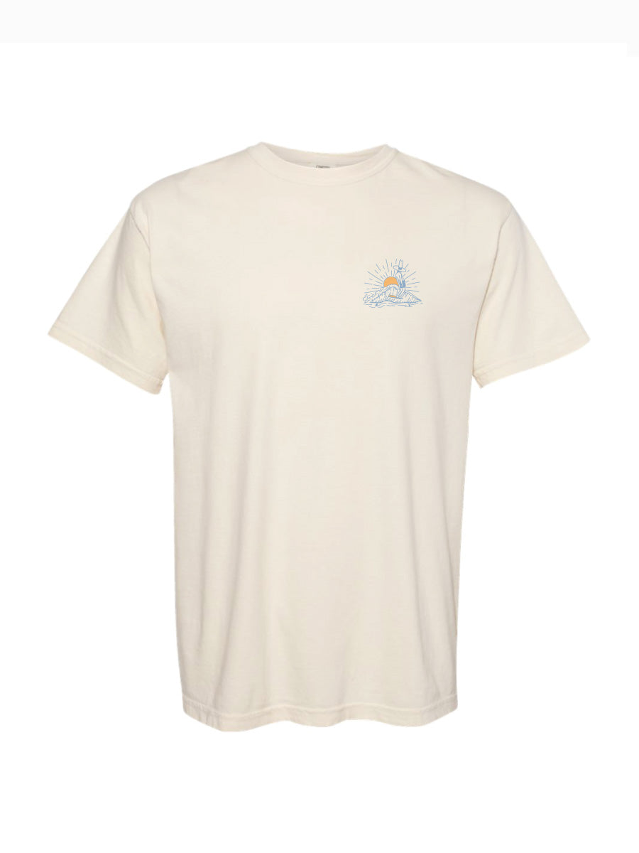 OAK SURF CLUB TEN TOE RODEO TEE - CREAM T-SHIRTS OAK SURF CLUB
