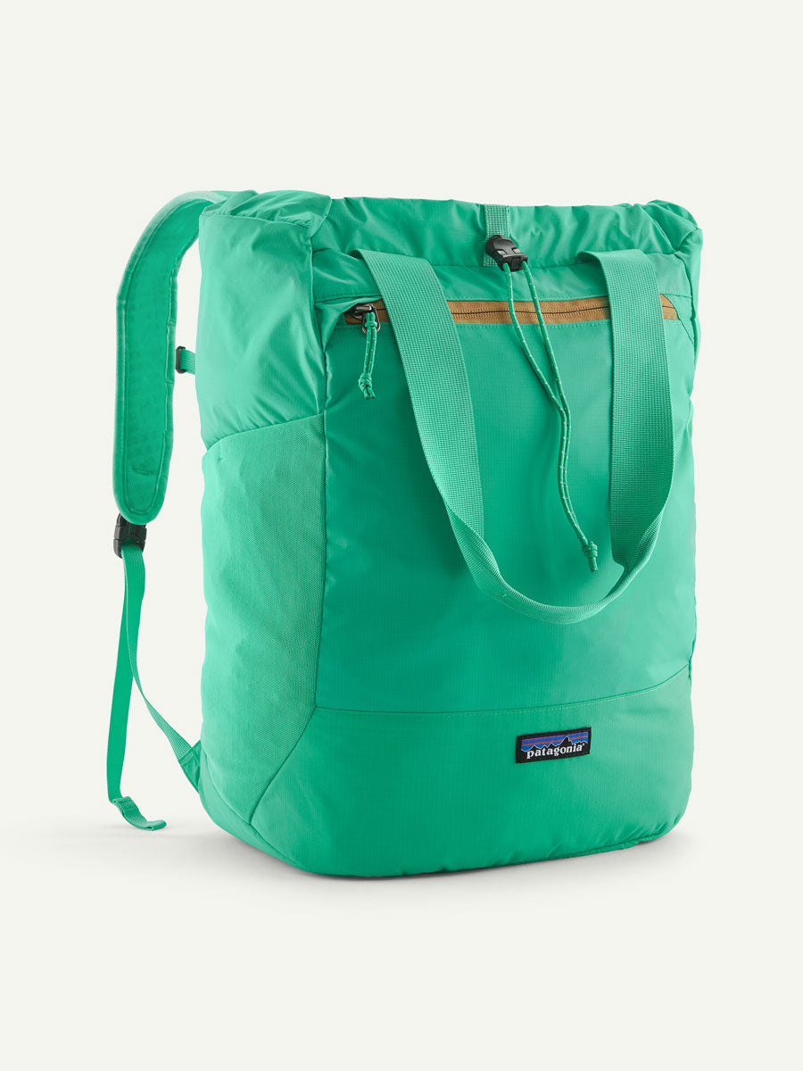 TERRAVIA TOTE PACK - AQUA STONE BAGS PATAGONIA