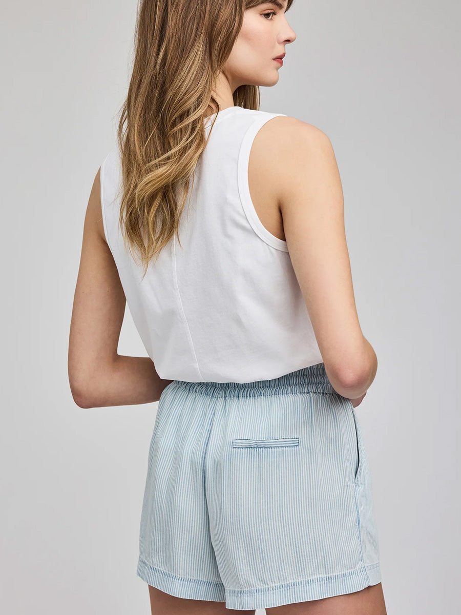 GENTLE FAWN TESSA SHORT - BLUE STRIPE SHORTS GENTLE FAWN