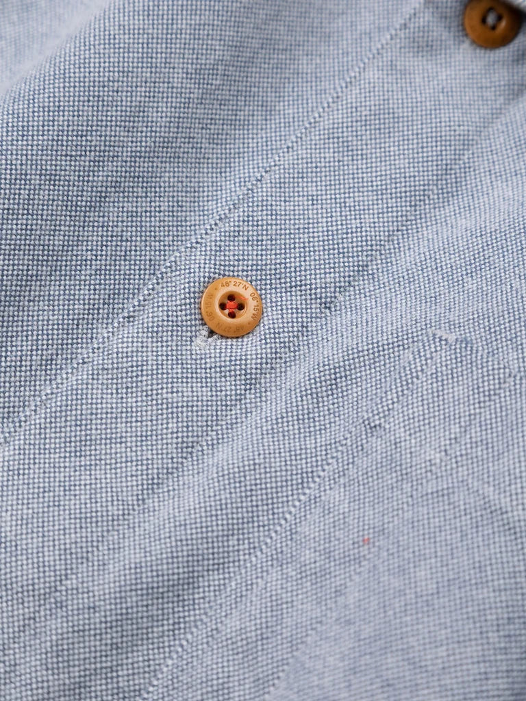 FINISTERRE GYLLY SHIRT - INDIGO DOBBY SHIRTS FINISTERRE