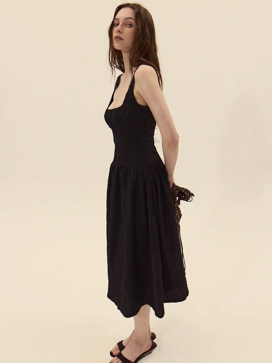 DELUC VEDRA DRESS - BLACK DRESSES DELUC