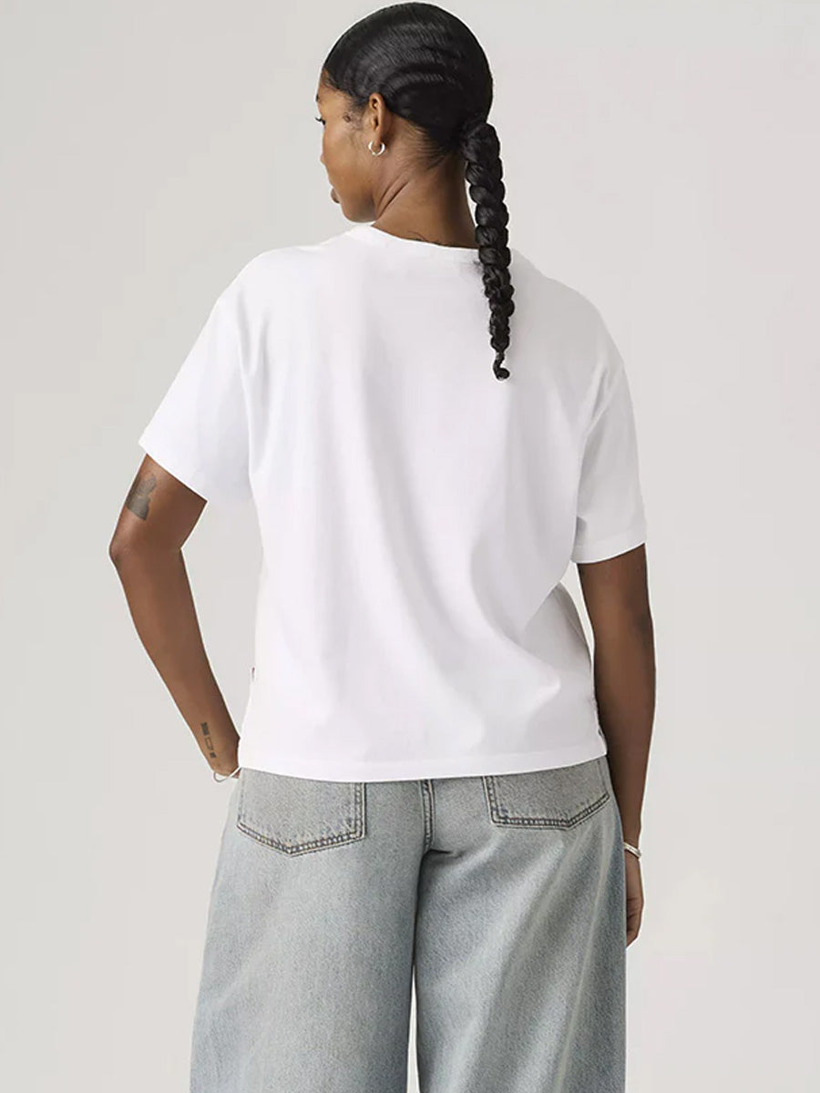 LEVI'S VINTAGE SHORT-SLEEVE HEAVYWEIGHT TEE - BRIGHT WHITE