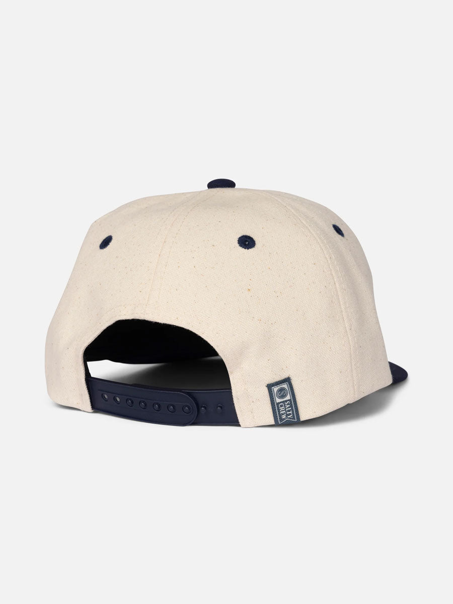 SALTY CREW WHALER SNAPBACK - OFF WHITE