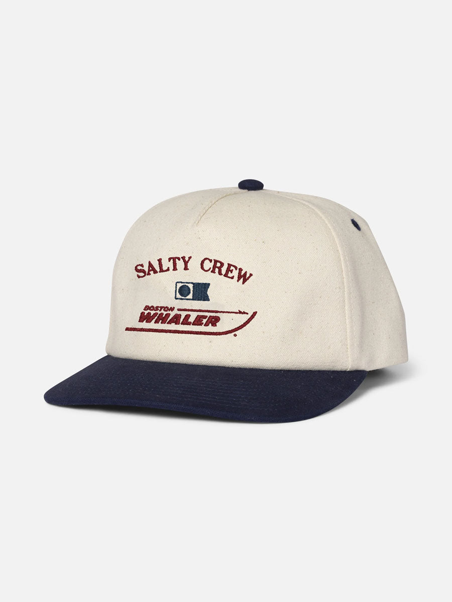 SALTY CREW WHALER SNAPBACK - OFF WHITE