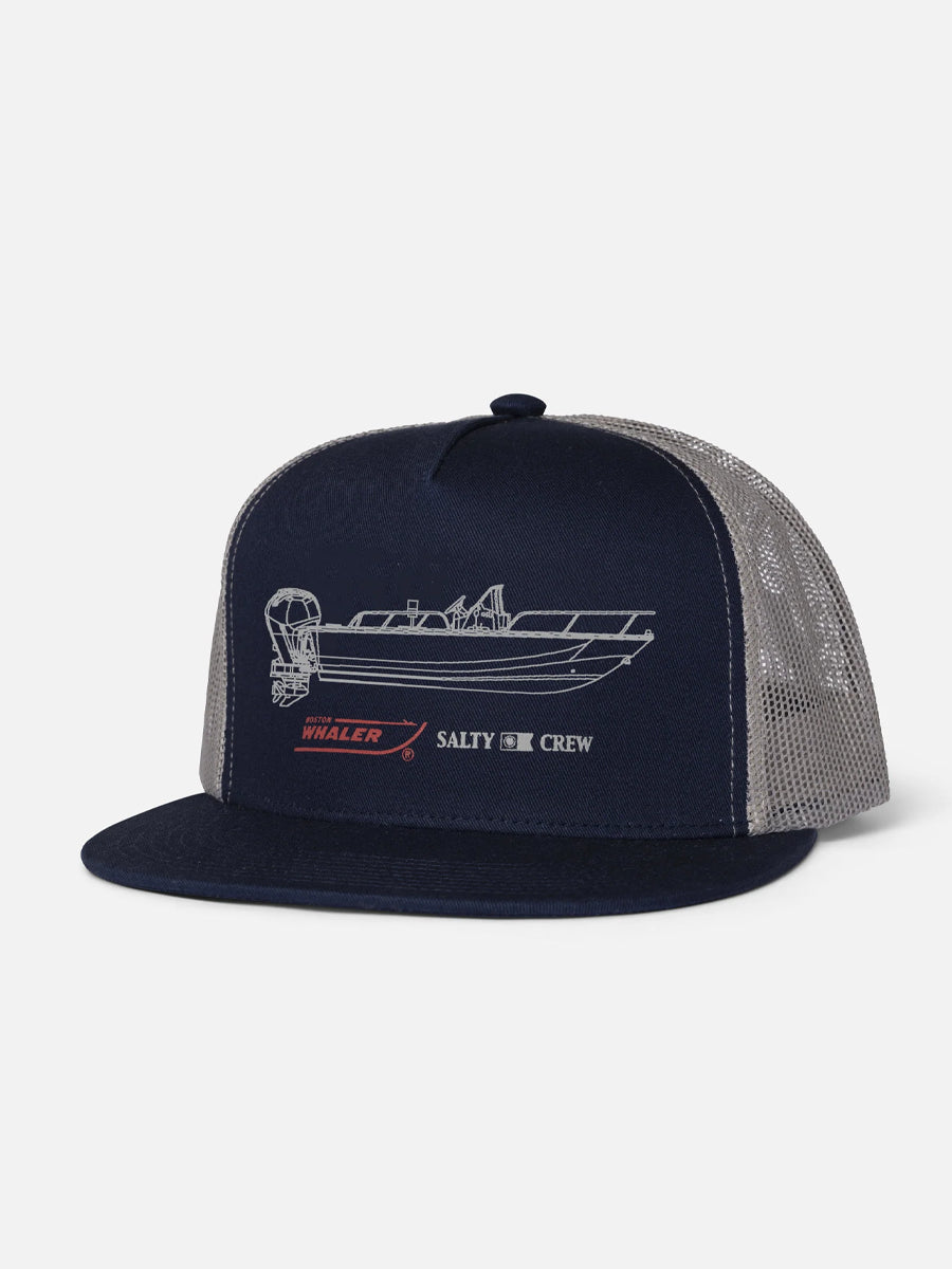SALTY CREW GEAR SHOP TRUCKER - NAVY HATS SALTY CREW