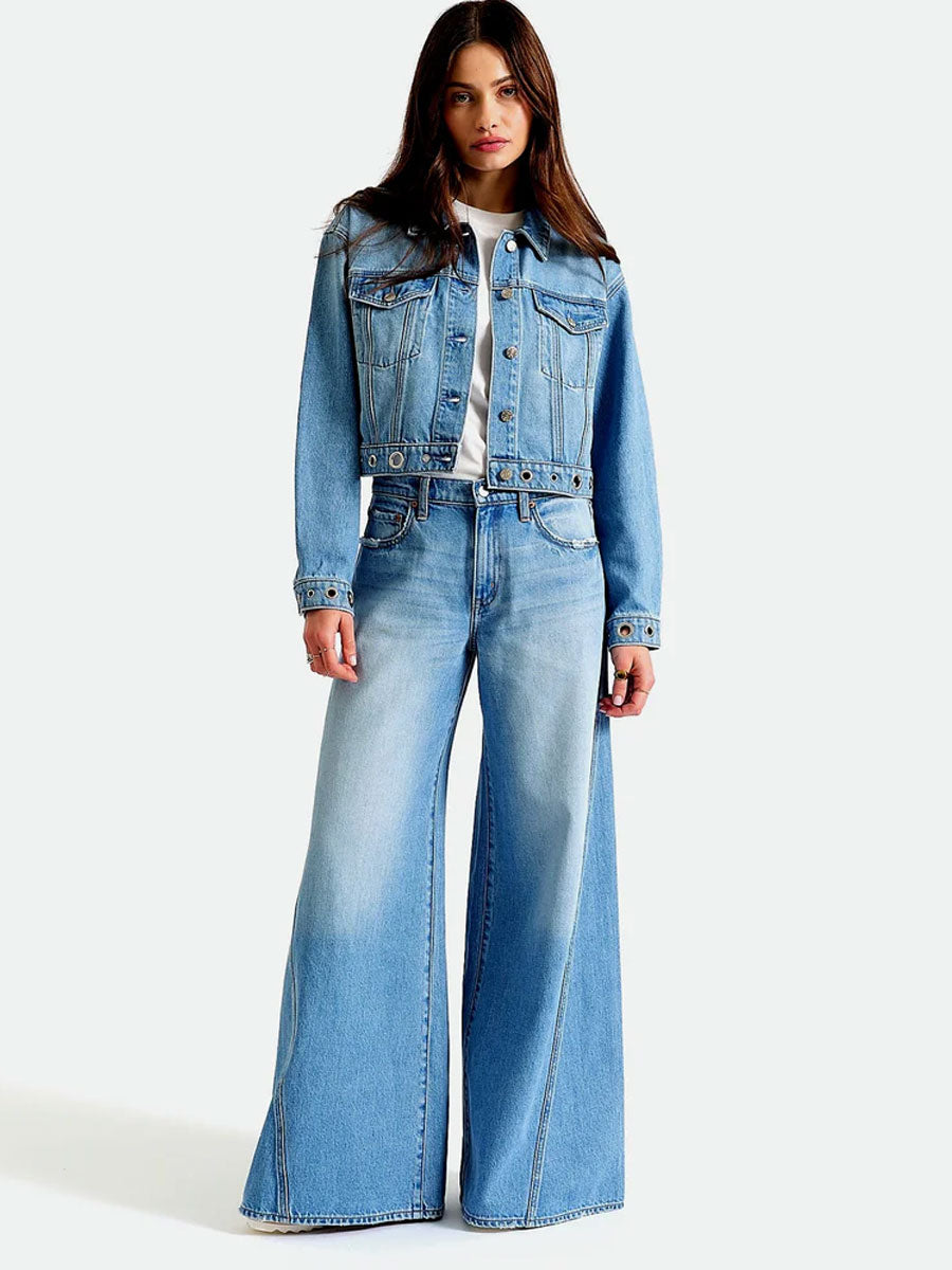 DAZE WILDER ULTRA WIDE LEG - PULSE JEANS DAZE DENIM