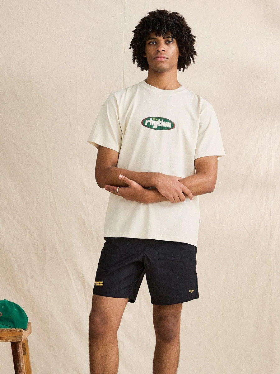 RHYTHM WOODS LIGHTWEIGHT JAM SHORT - BLACK