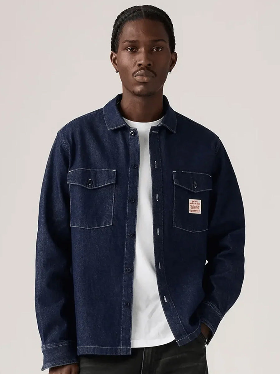 LEVIS LONG SLEEVE WORKER WW RINSE, WORK, REPEAT – OAK CLOTHING