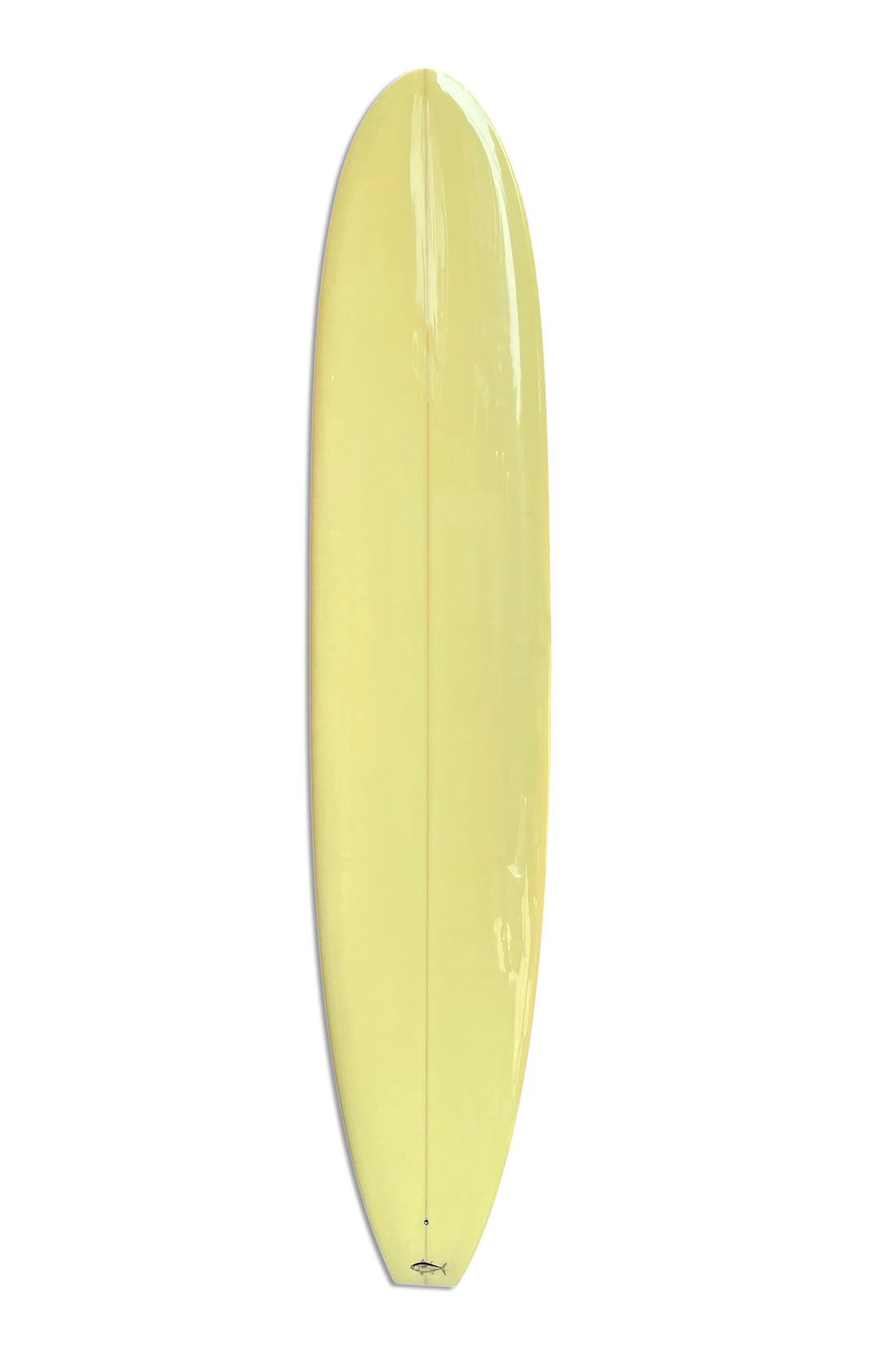 9'2 BLACK TUNA NOSE RIDER - YELLOW SURFBOARD BLACK TUNA   