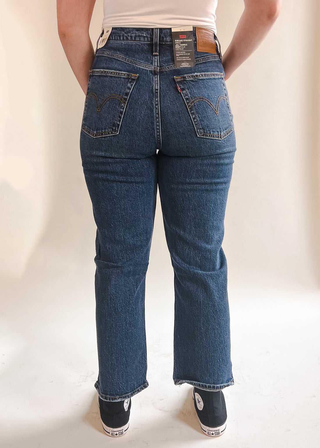 LEVIS RIBCAGE STRAIGHT ANKLE JEANS - VALLEY VIEW
